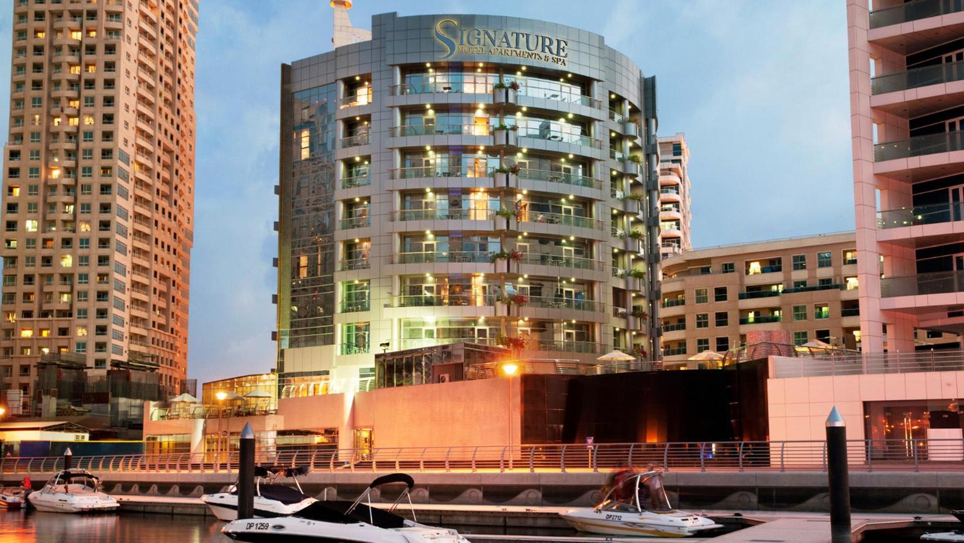 Signature Hotel Apartments And Spa Dubái Exterior foto